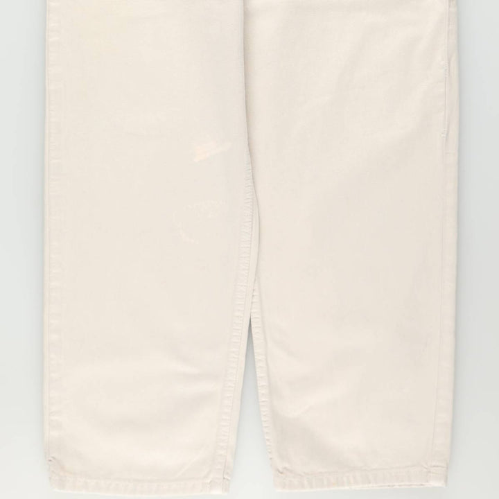 90s-00'S Calvin Klein Jeans White Denim Tapered Jeans Men's W36 (approx.) Vintage cotton white type Vintage Second Hand