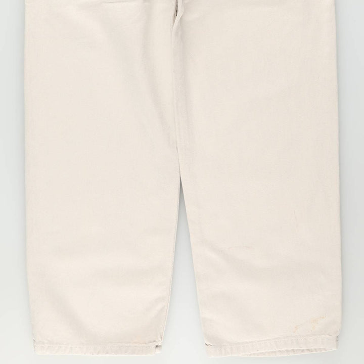 90s-00'S Calvin Klein Jeans White Denim Tapered Jeans Men's W36 (approx.) Vintage cotton white type Vintage Second Hand