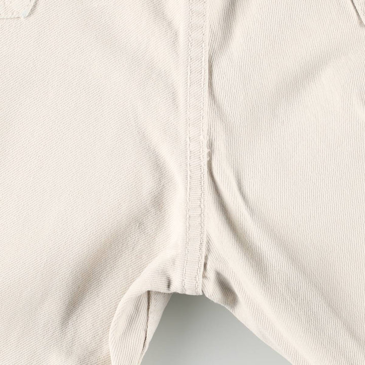 90s-00'S Calvin Klein Jeans White Denim Tapered Jeans Men's W36 (approx.) Vintage cotton white type Vintage Second Hand
