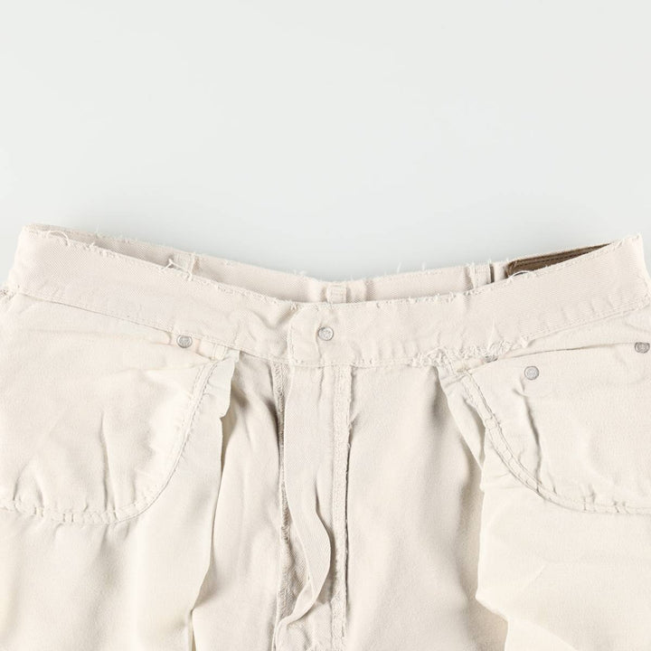 90s-00'S Calvin Klein Jeans White Denim Tapered Jeans Men's W36 (approx.) Vintage cotton white type Vintage Second Hand