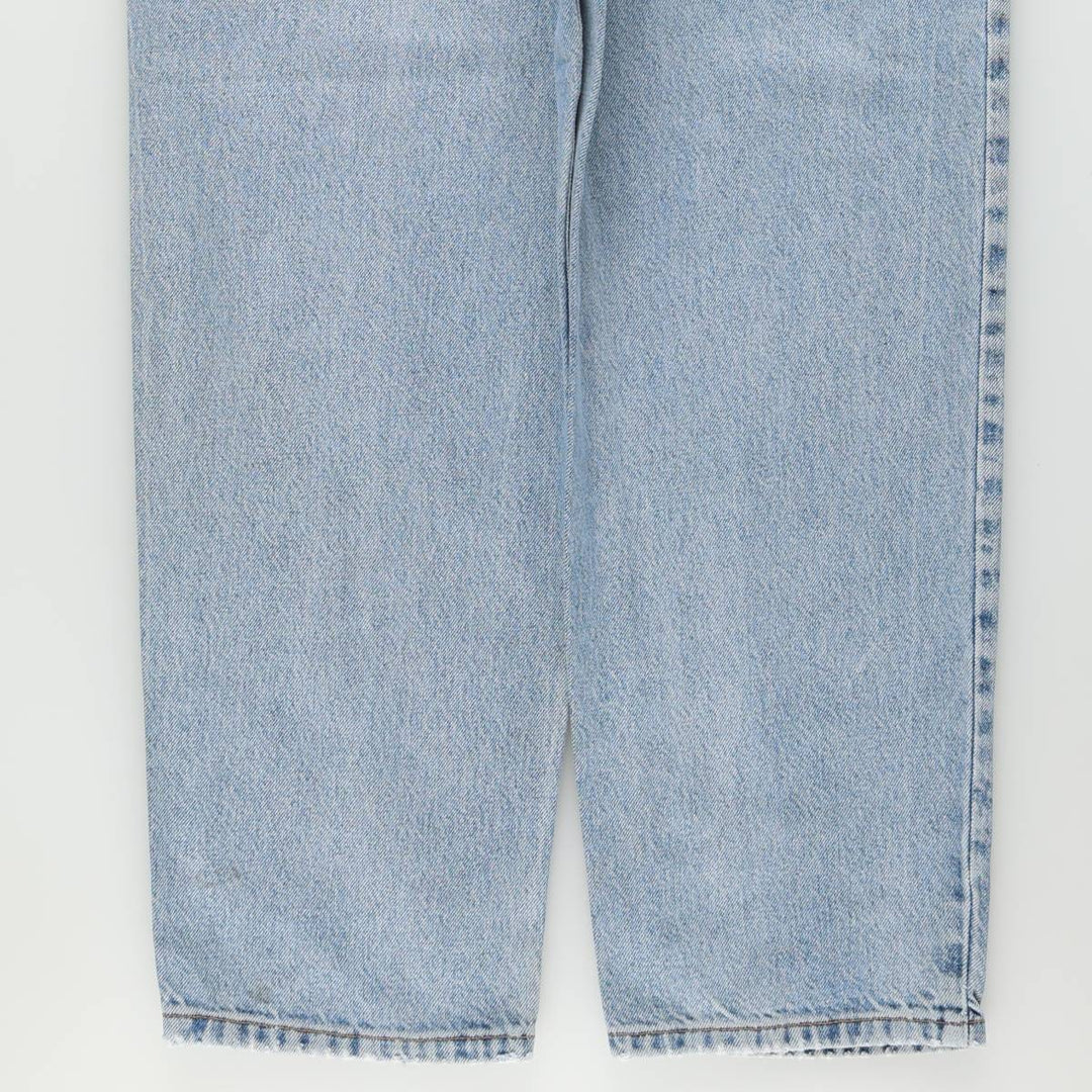 1990'S Calvin Klein Jeans Tapered Denim Pants, Made in USA, Men's Size W35 (approx.), Vintage cotton blue type Vintage Second Hand