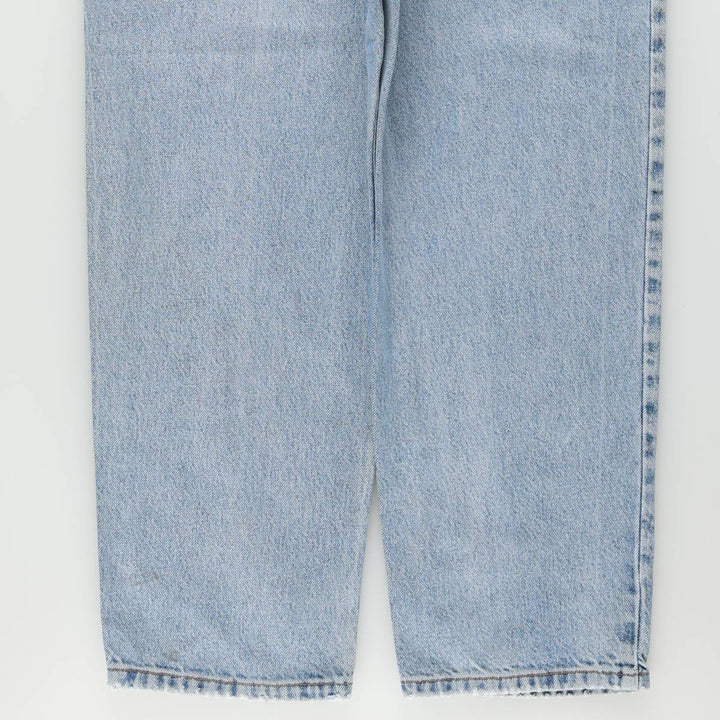 1990'S Calvin Klein Jeans Tapered Denim Pants, Made in USA, Men's Size W35 (approx.), Vintage cotton blue type Vintage Second Hand