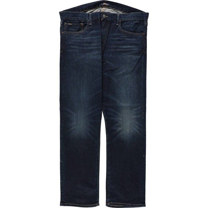 Ralph Lauren POLO RALPH LAUREN Men's Straight Denim Pants, Size W38 cotton blue type Vintage Second Hand