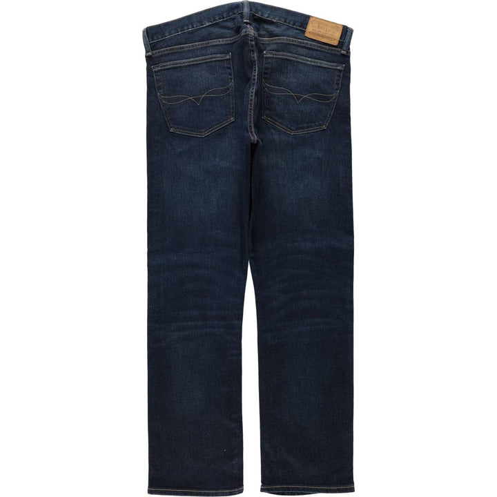 Ralph Lauren POLO RALPH LAUREN Men's Straight Denim Pants, Size W38 cotton blue type Vintage Second Hand