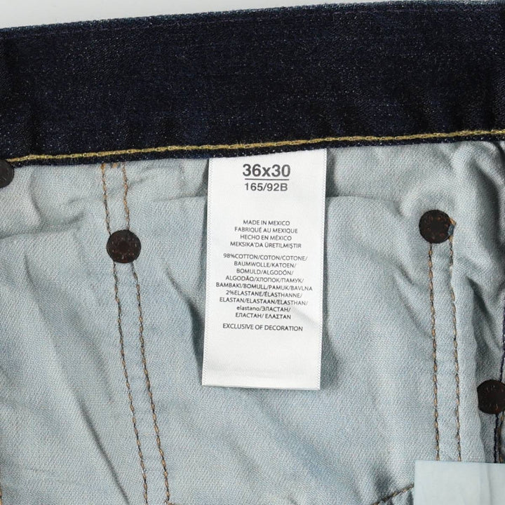 Ralph Lauren POLO RALPH LAUREN Men's Straight Denim Pants, Size W38 cotton blue type Vintage Second Hand