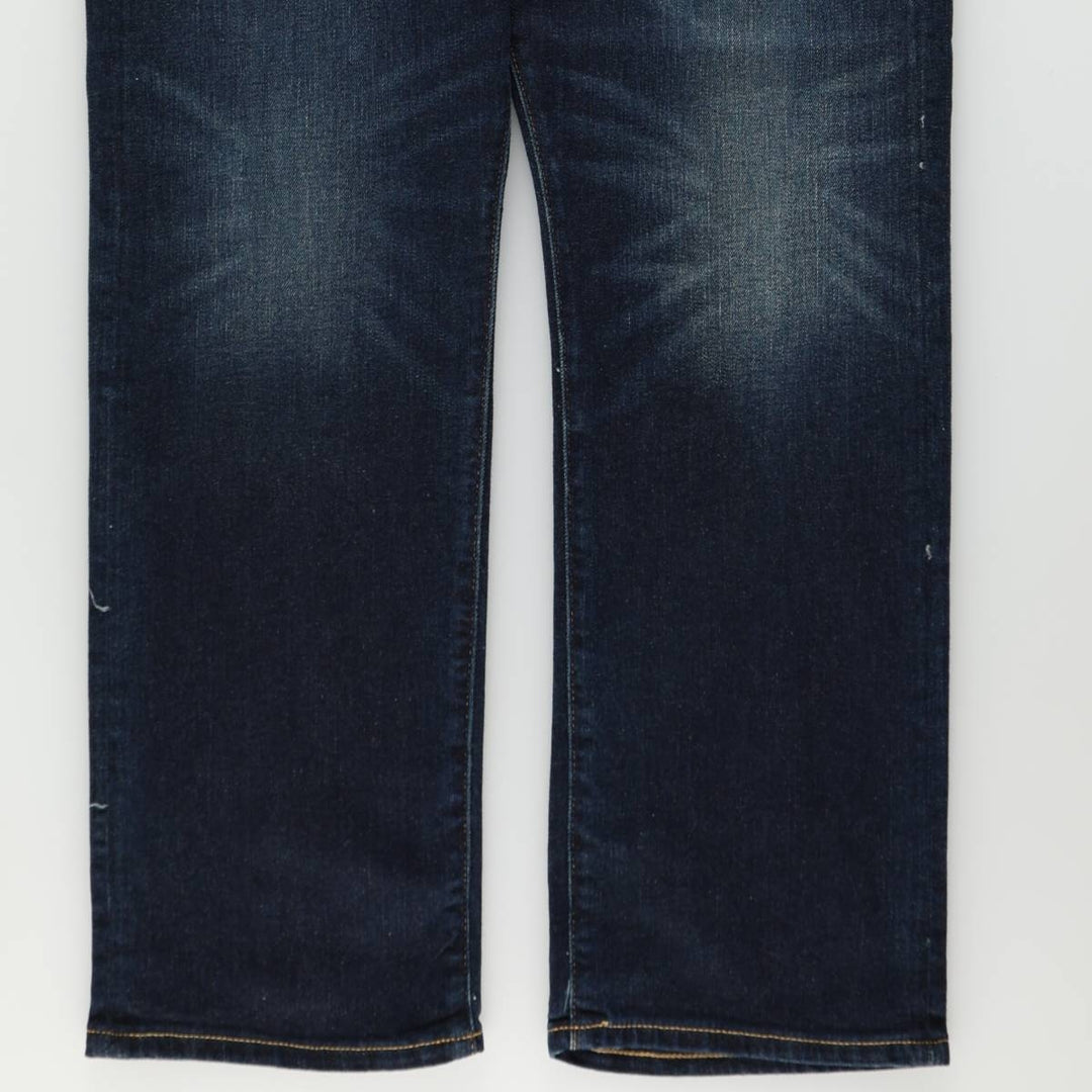 Ralph Lauren POLO RALPH LAUREN Men's Straight Denim Pants, Size W38 cotton blue type Vintage Second Hand