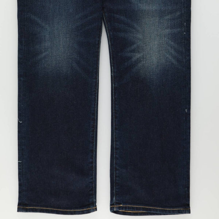 Ralph Lauren POLO RALPH LAUREN Men's Straight Denim Pants, Size W38 cotton blue type Vintage Second Hand