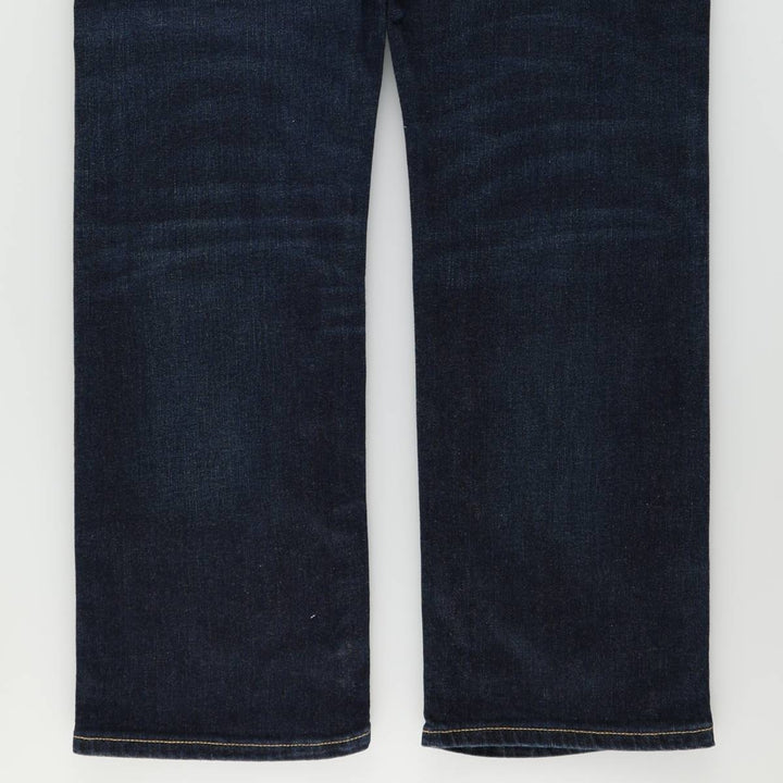 Ralph Lauren POLO RALPH LAUREN Men's Straight Denim Pants, Size W38 cotton blue type Vintage Second Hand