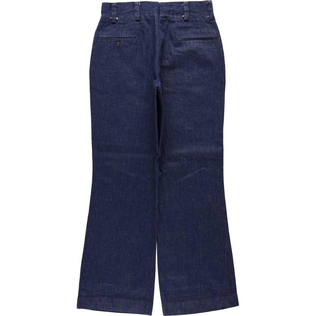 Men's bootcut denim pants, size W31 (approx.), vintage. unclear blue type Vintage Second Hand