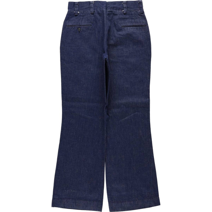 Men's bootcut denim pants, size W31 (approx.), vintage. unclear blue type Vintage Second Hand