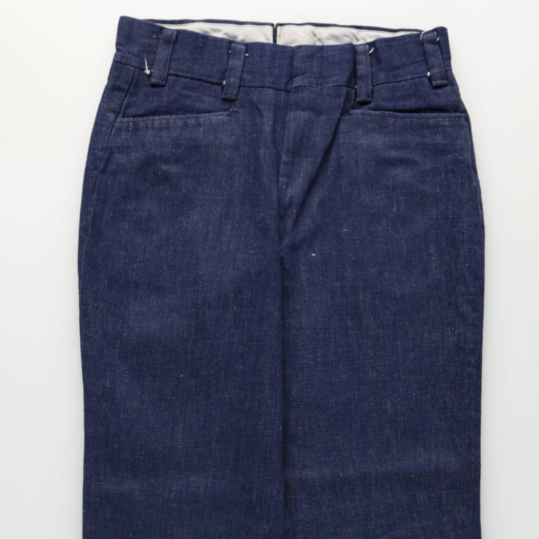 Men's bootcut denim pants, size W31 (approx.), vintage. unclear blue type Vintage Second Hand