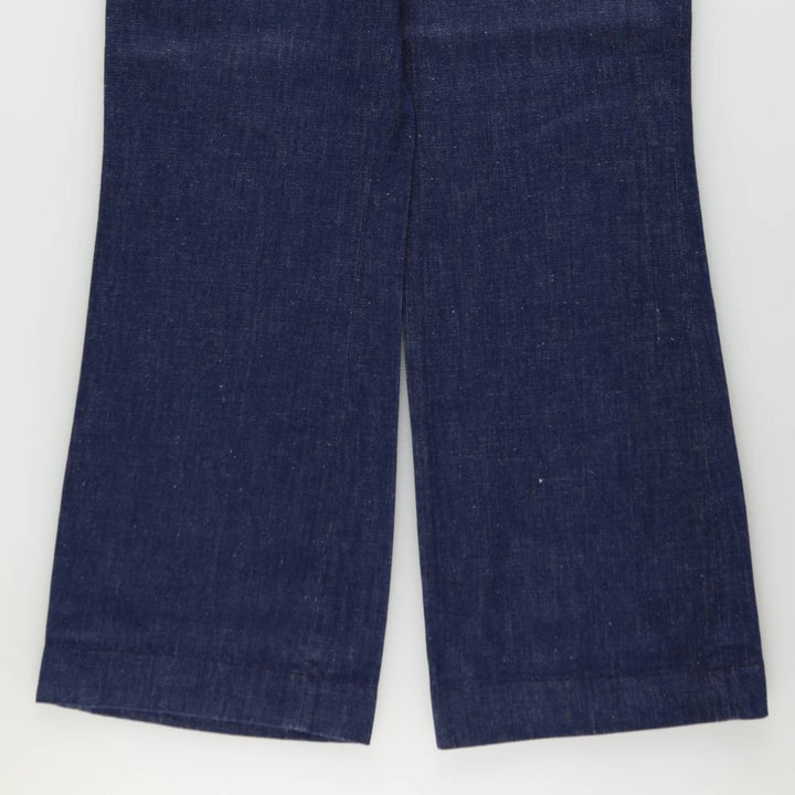 Men's bootcut denim pants, size W31 (approx.), vintage. unclear blue type Vintage Second Hand