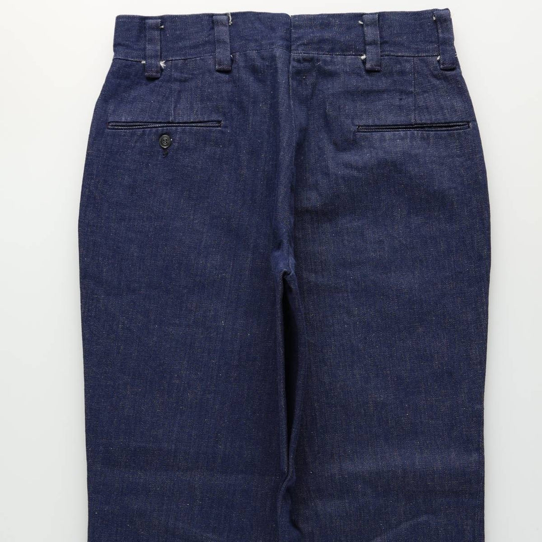 Men's bootcut denim pants, size W31 (approx.), vintage. unclear blue type Vintage Second Hand
