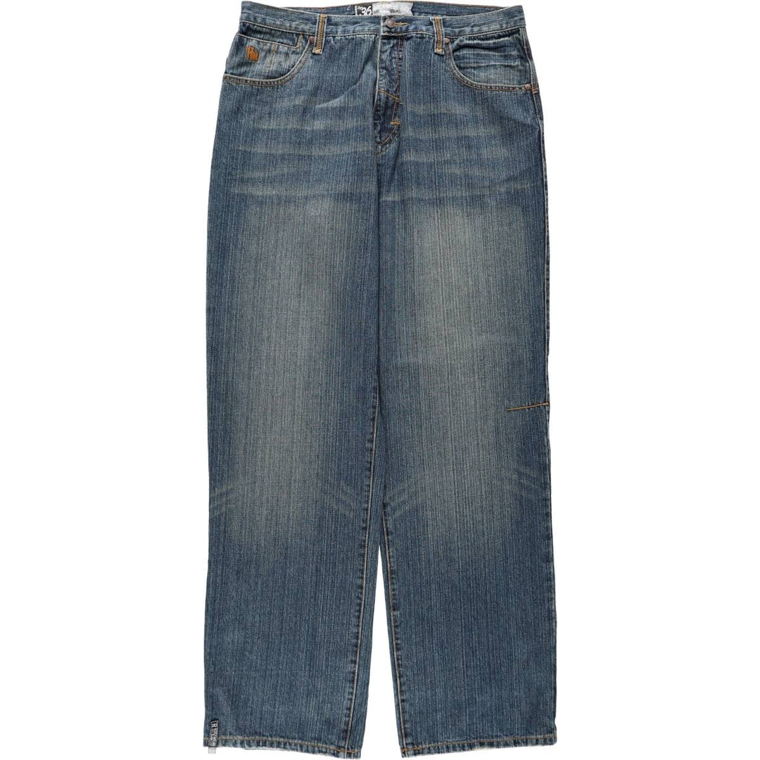 90s-00'S ROCA WEAR Tapered Denim Pants, Men's W36 (approx.), Vintage unclear blue type Vintage Second Hand