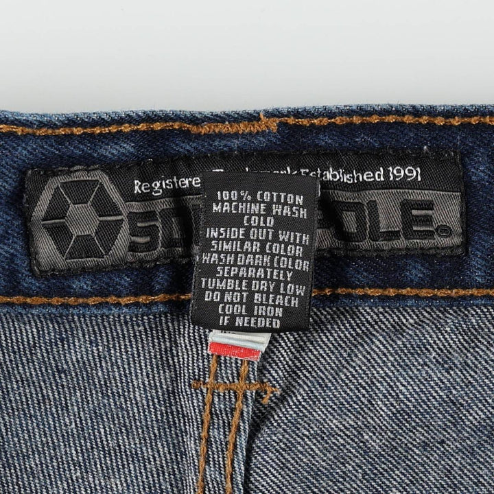 SOUTHPOLE Straight Denim Pants, Men's W32 (approx.) cotton blue type Vintage Second Hand