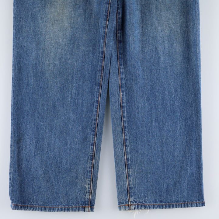 ROCA WEAR Tapered Denim Pants, Men's W33 (approx.) cotton blue type Vintage Second Hand