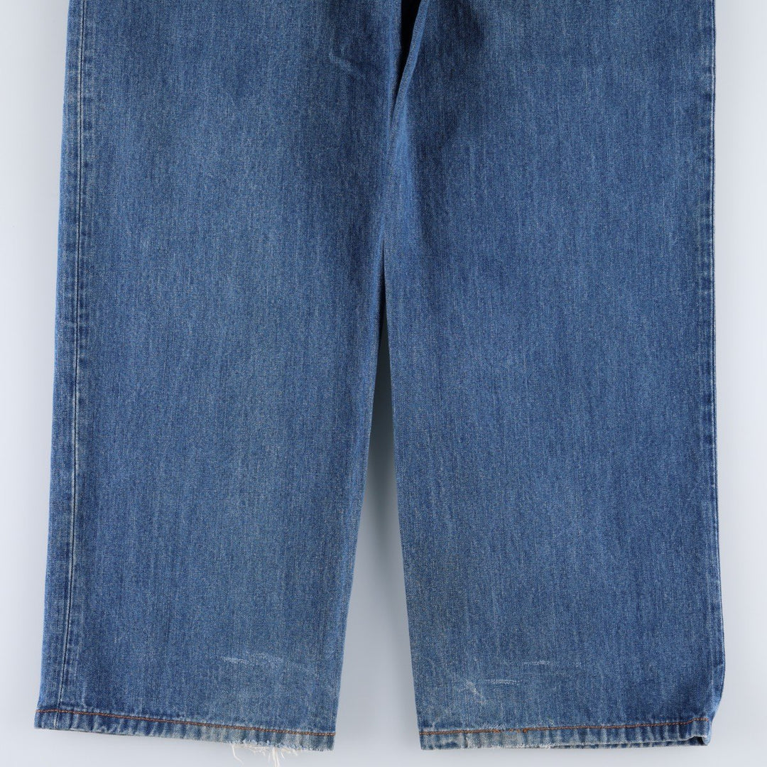 ROCA WEAR Tapered Denim Pants, Men's W33 (approx.) cotton blue type Vintage Second Hand