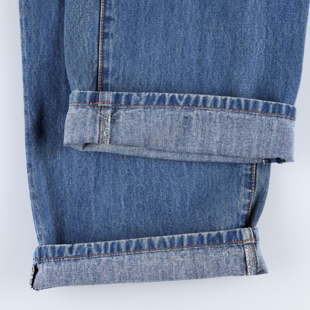 ROCA WEAR Tapered Denim Pants, Men's W33 (approx.) cotton blue type Vintage Second Hand