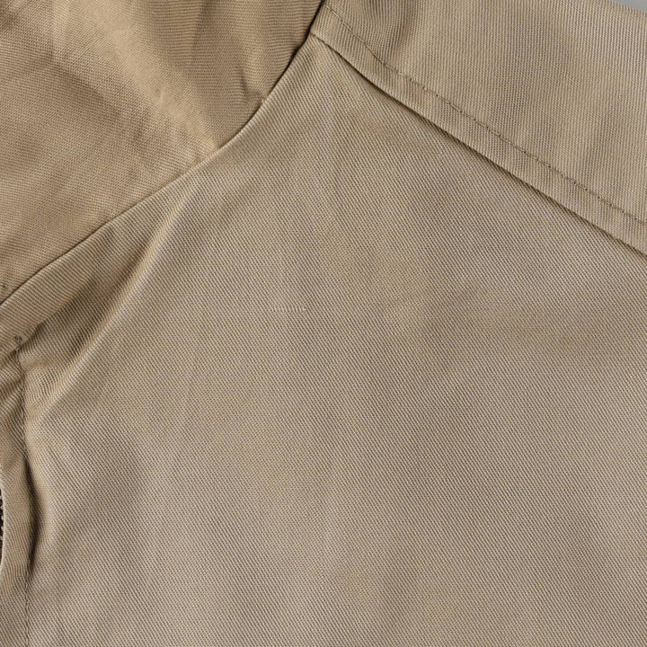 70s-80'S Riverside Work Jacket, Made in USA, Men's Size L (Equivalent), Vintage unclear Beige type Vintage Second Hand
