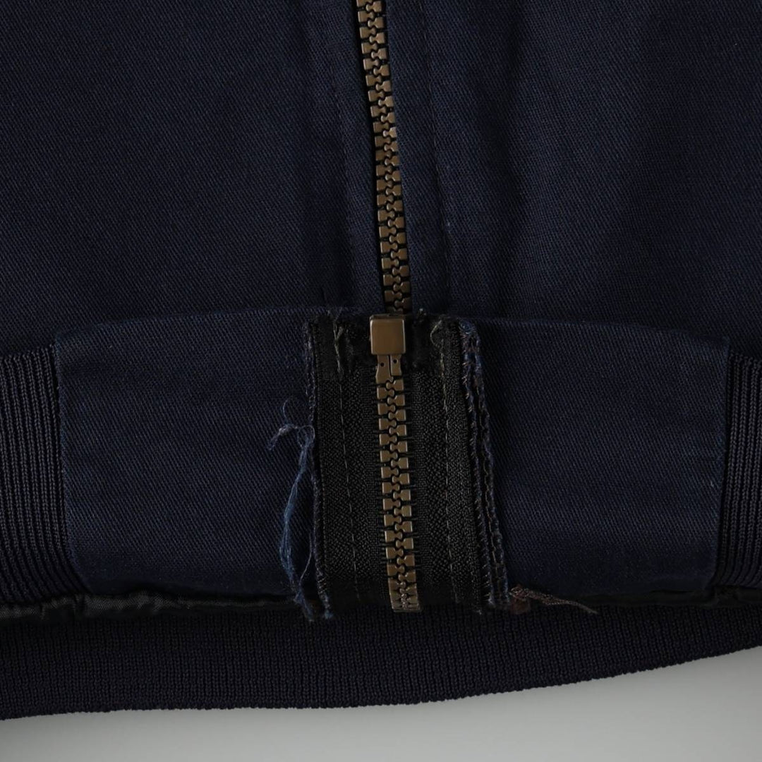 90'S Red Kap padded work jacket, made in USA, men's size L equivalent, vintage. polyester navy blue type Vintage Second Hand