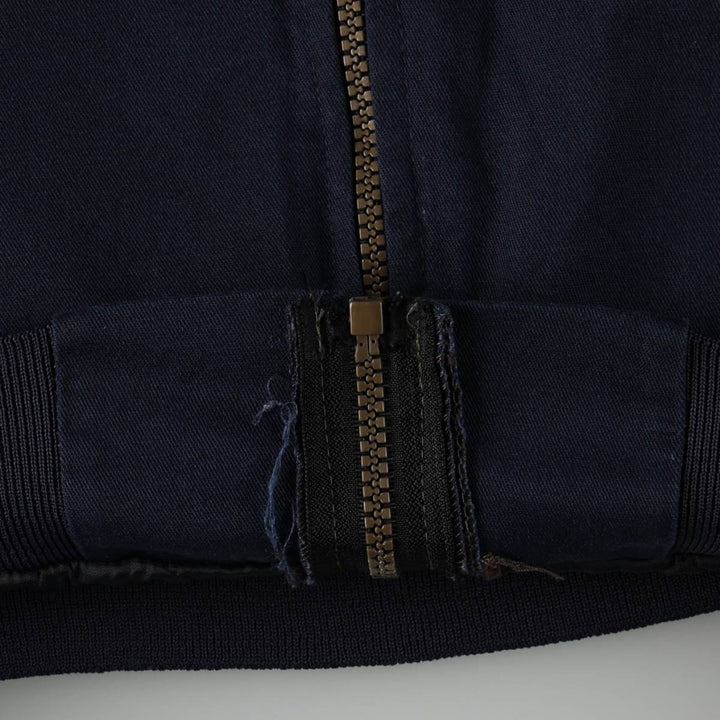 90'S Red Kap padded work jacket, made in USA, men's size L equivalent, vintage. polyester navy blue type Vintage Second Hand