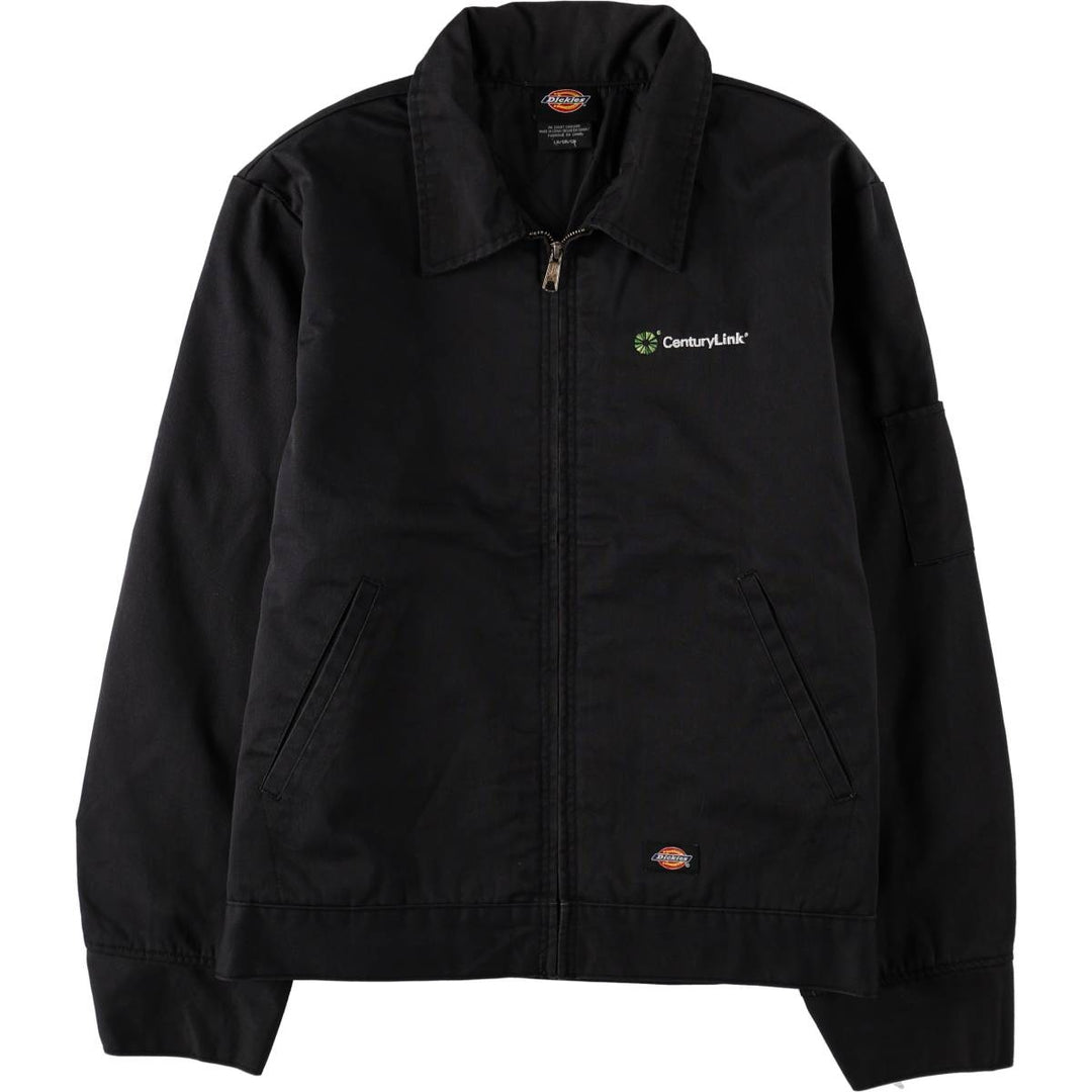 Dickies Eisenhower Jacket, padded work jacket, men's size L polyester black type Vintage Second Hand