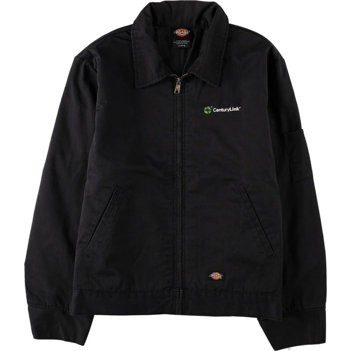 Dickies Eisenhower Jacket, padded work jacket, men's size L polyester black type Vintage Second Hand