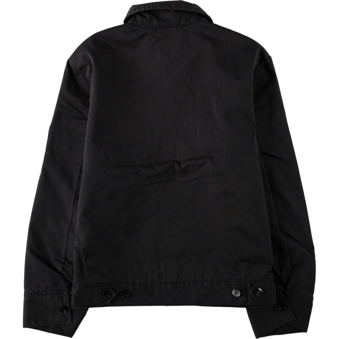 Dickies Eisenhower Jacket, padded work jacket, men's size L polyester black type Vintage Second Hand