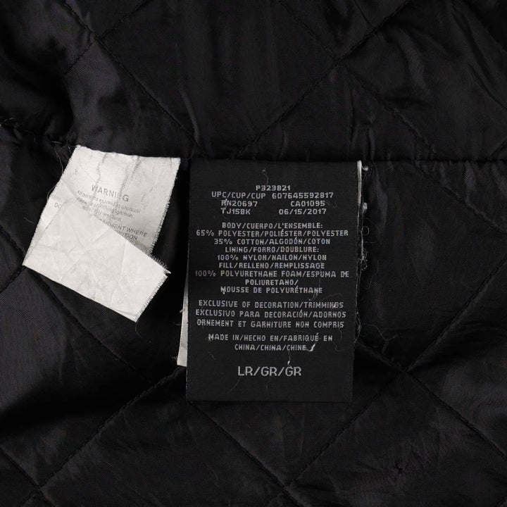 Dickies Eisenhower Jacket, padded work jacket, men's size L polyester black type Vintage Second Hand