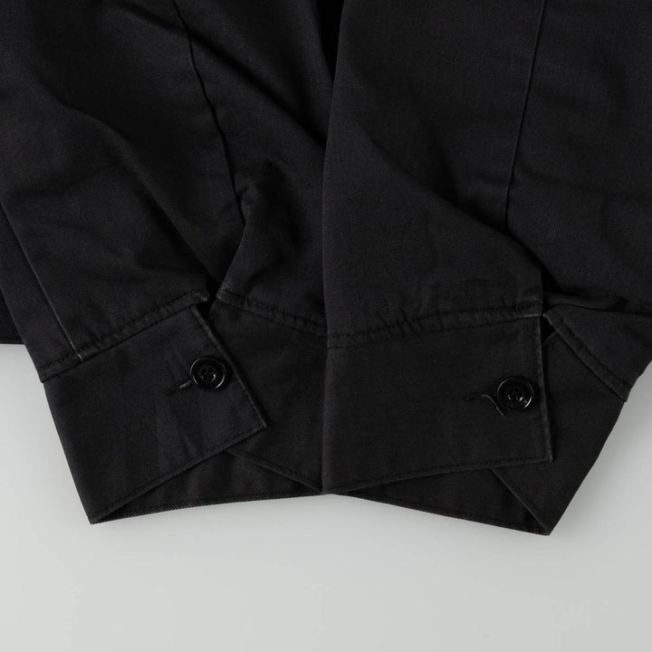 Dickies Eisenhower Jacket, padded work jacket, men's size L polyester black type Vintage Second Hand