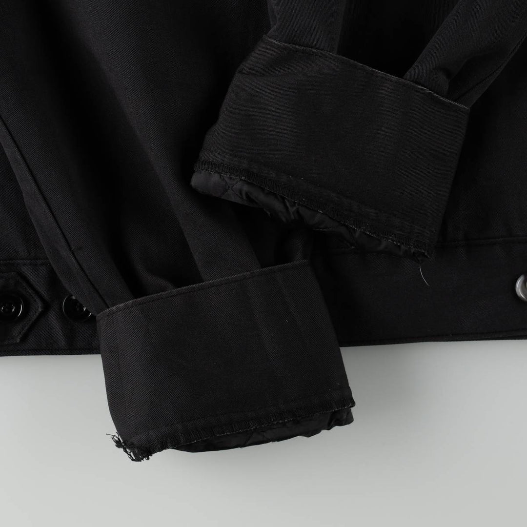 Dickies Eisenhower Jacket, padded work jacket, men's size L polyester black type Vintage Second Hand
