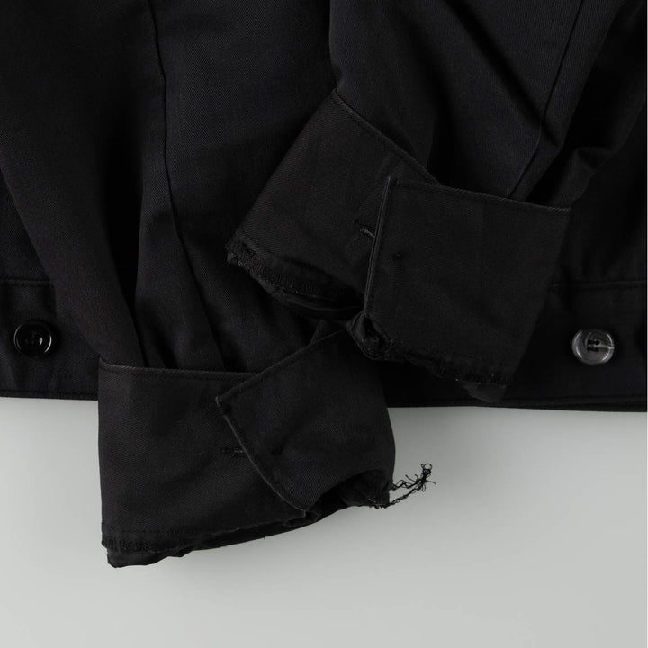 Dickies Eisenhower Jacket, padded work jacket, men's size L polyester black type Vintage Second Hand