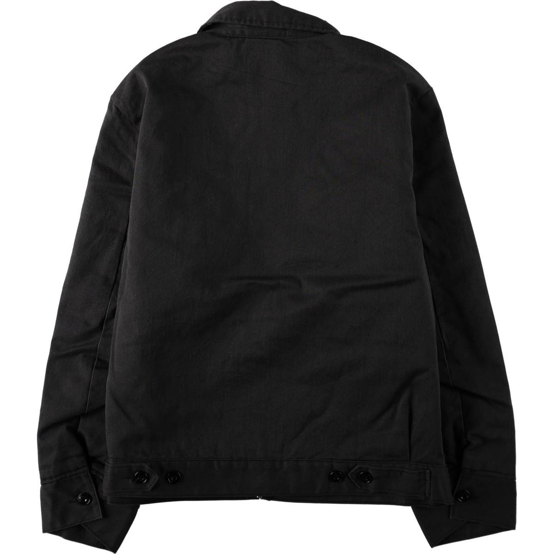 Dickies Padded Eisenhower Jacket Work Jacket Men's Size L polyester black type Vintage Second Hand