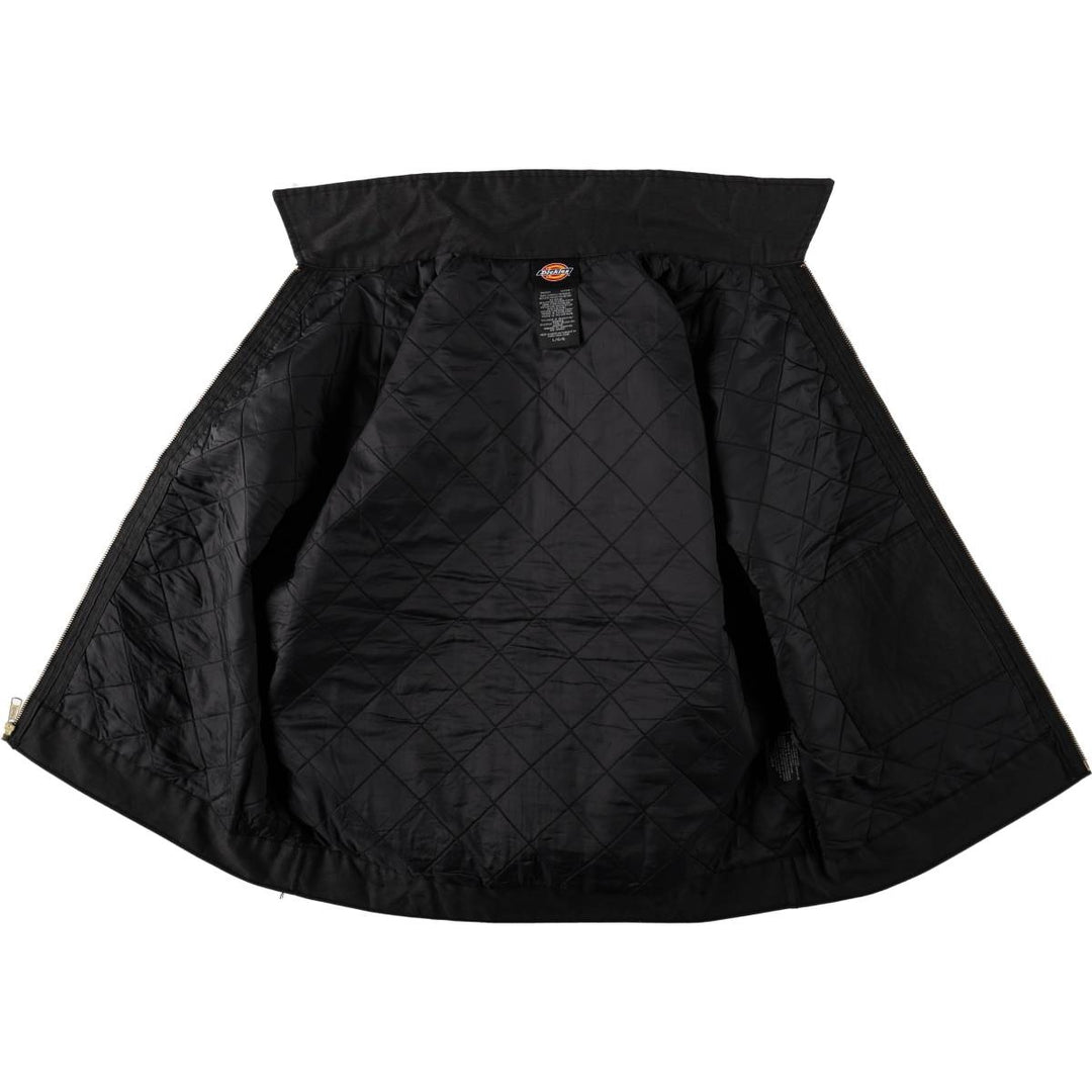Dickies Padded Eisenhower Jacket Work Jacket Men's Size L polyester black type Vintage Second Hand