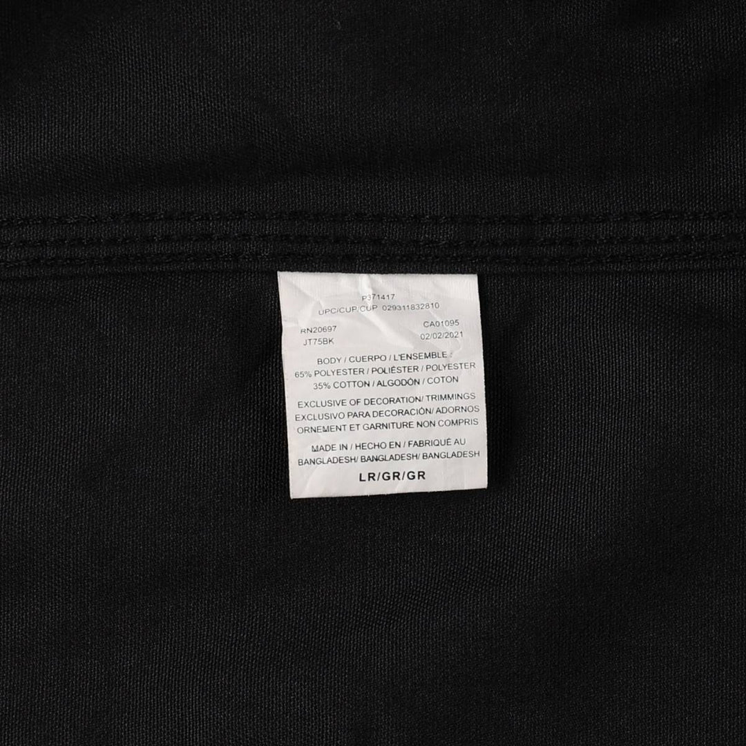 Dickies Eisenhower Jacket THICCC BOY Work Jacket, Men's Size L (approx.) polyester black type Vintage Second Hand