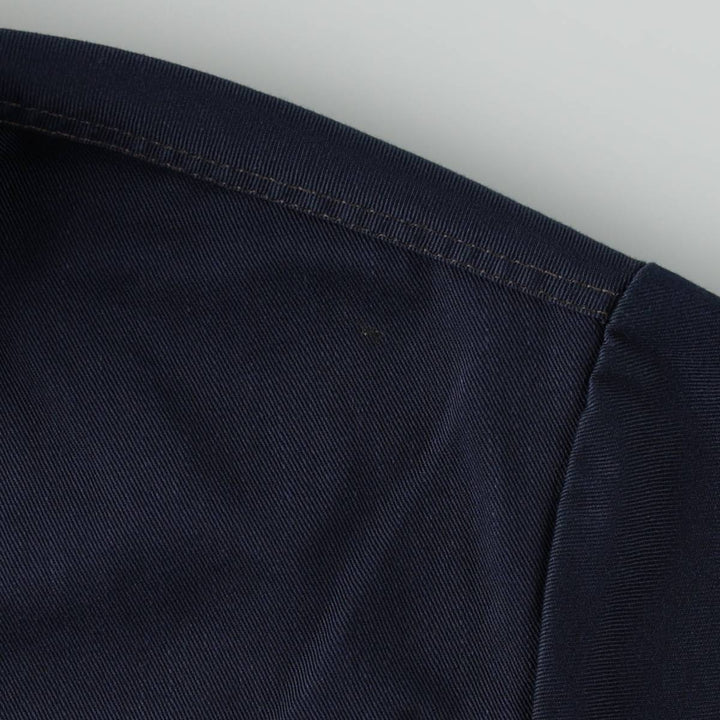 1970'S Cambridge Work Jacket, Made in Canada, Men's Size M (approx.), Vintage polyester navy blue type Vintage Second Hand