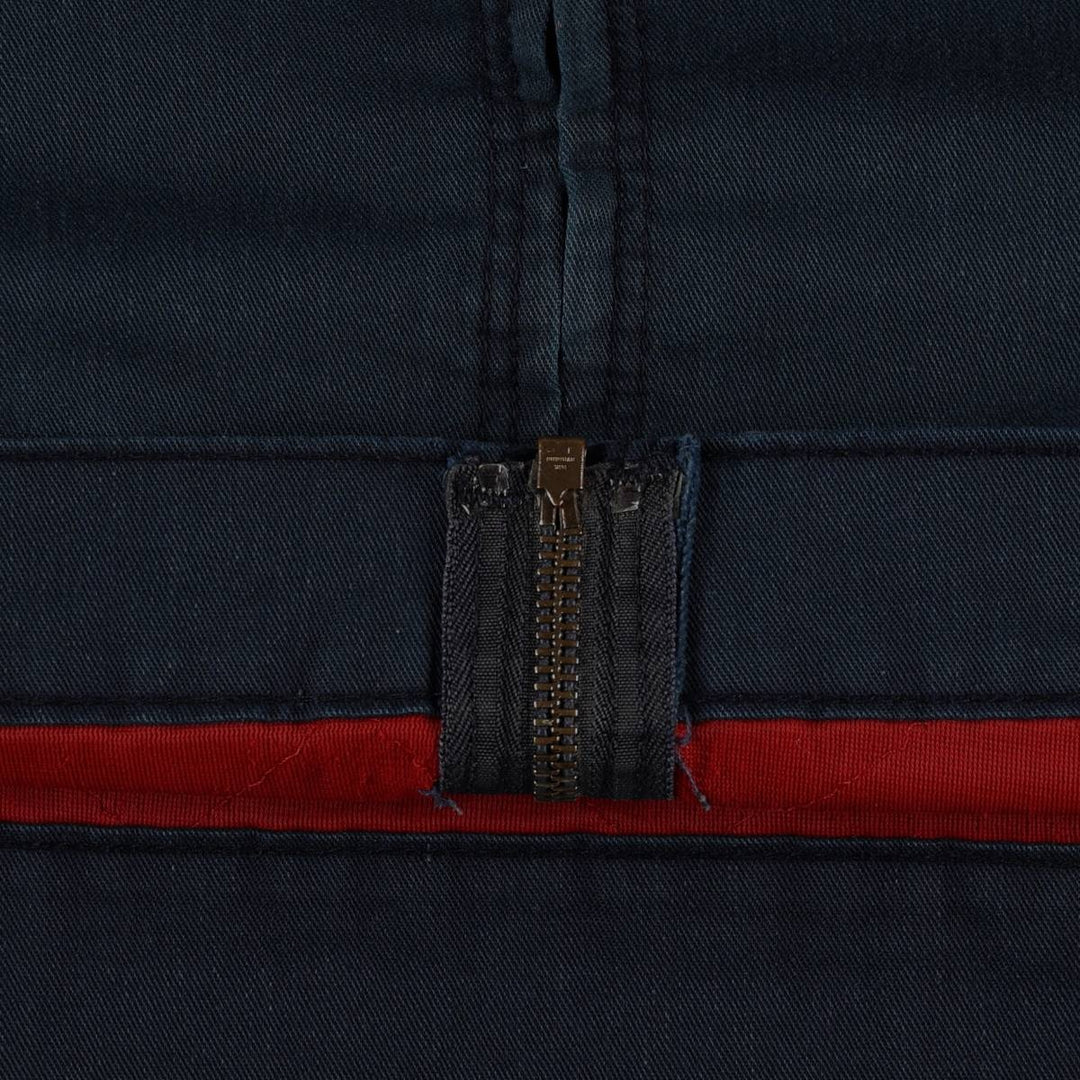 80s-90'S Red Kap padded work jacket, made in USA, men's size XL. polyester navy blue type Vintage Second Hand