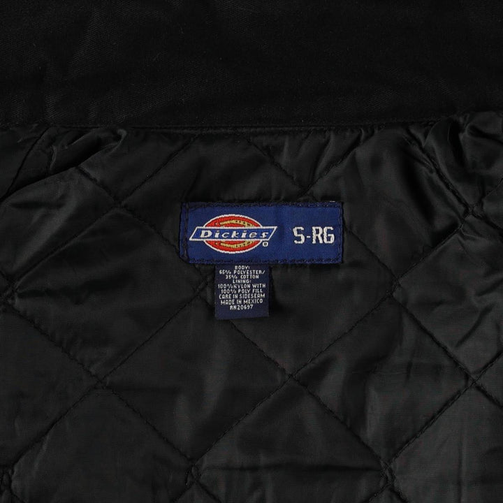 Dickies Eisenhower Jacket, padded work jacket, men's size S (approx.) polyester black type Vintage Second Hand