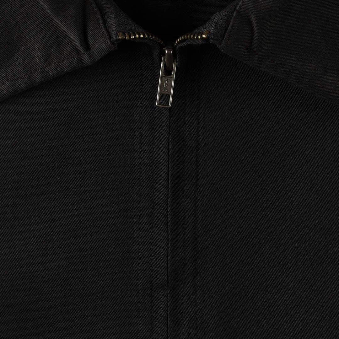 Dickies Eisenhower Jacket Work Jacket Men's Size L (approx.) polyester black type Vintage Second Hand
