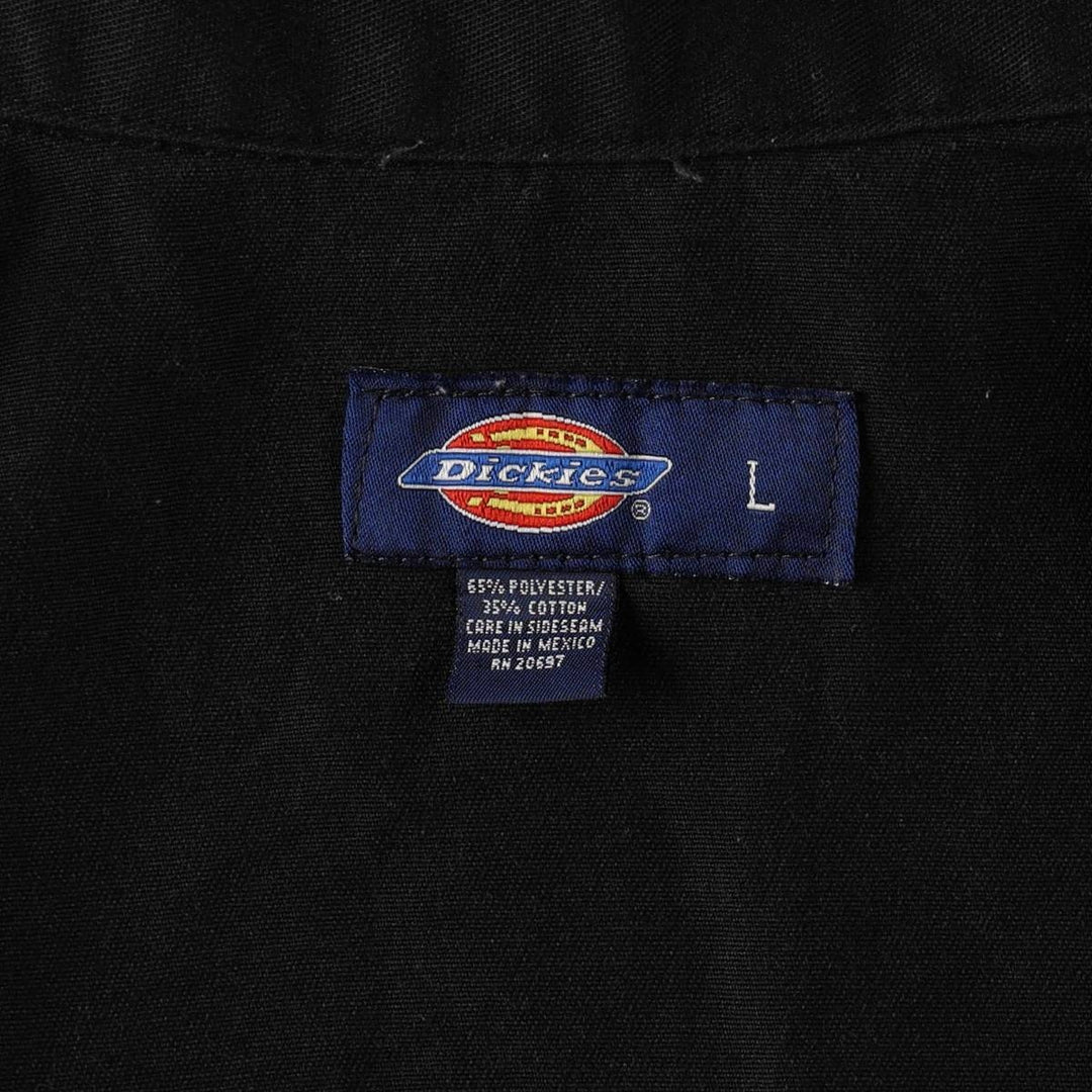 Dickies Eisenhower Jacket Work Jacket Men's Size L polyester black type Vintage Second Hand