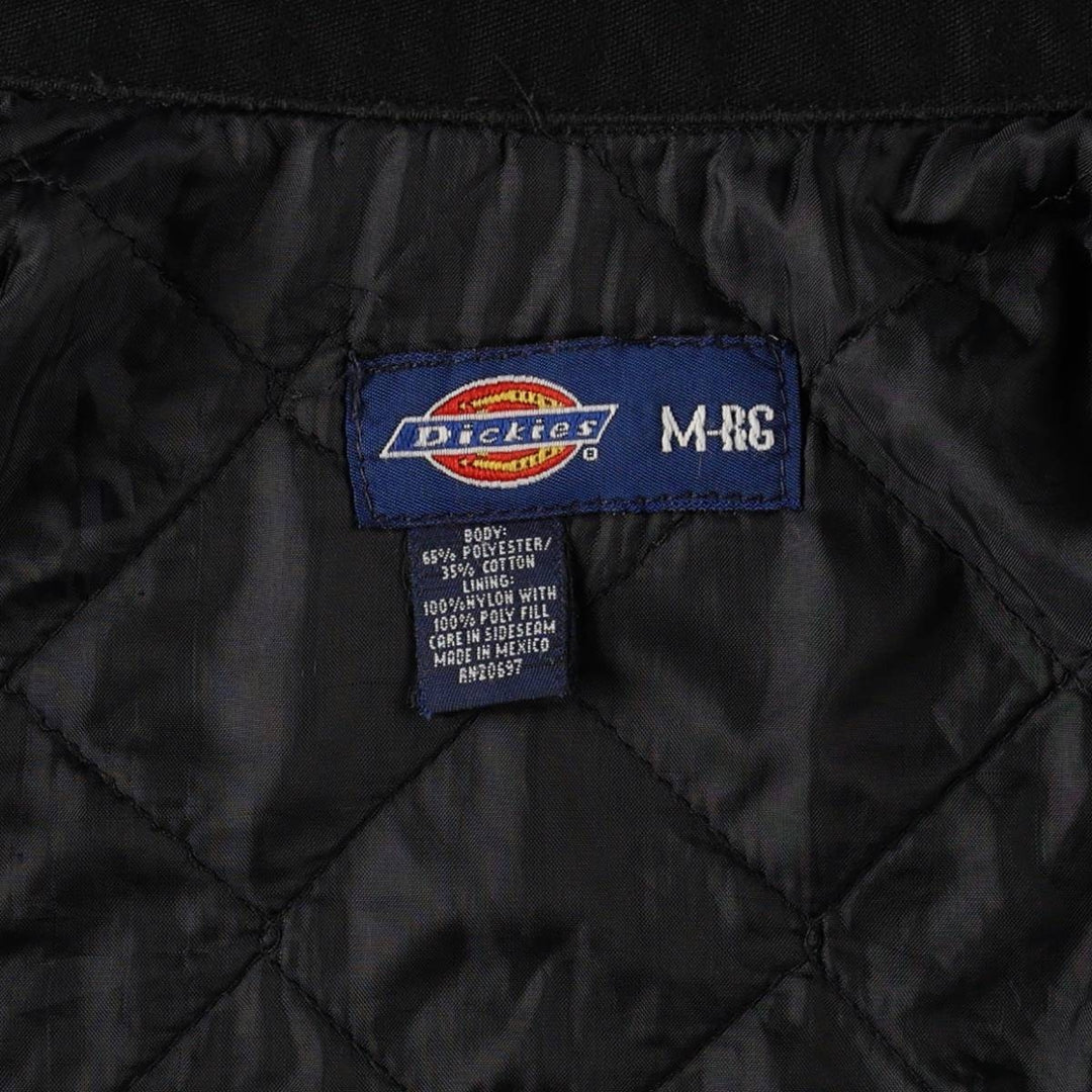 Dickies Eisenhower Jacket, padded work jacket, men's size M (approx.) polyester black type Vintage Second Hand
