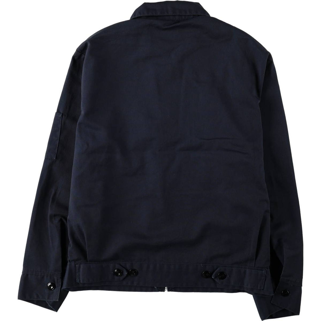 Dickies Eisenhower Work Jacket, Men's Size Medium polyester navy blue type Vintage Second Hand
