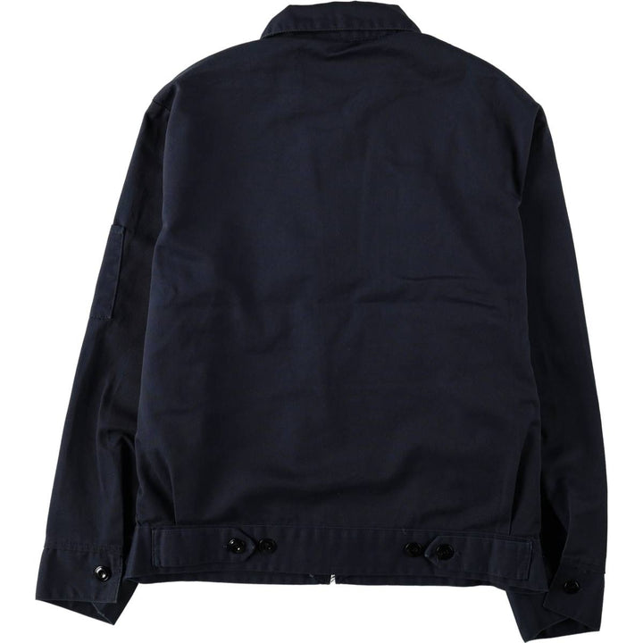 Dickies Eisenhower Work Jacket, Men's Size Medium polyester navy blue type Vintage Second Hand