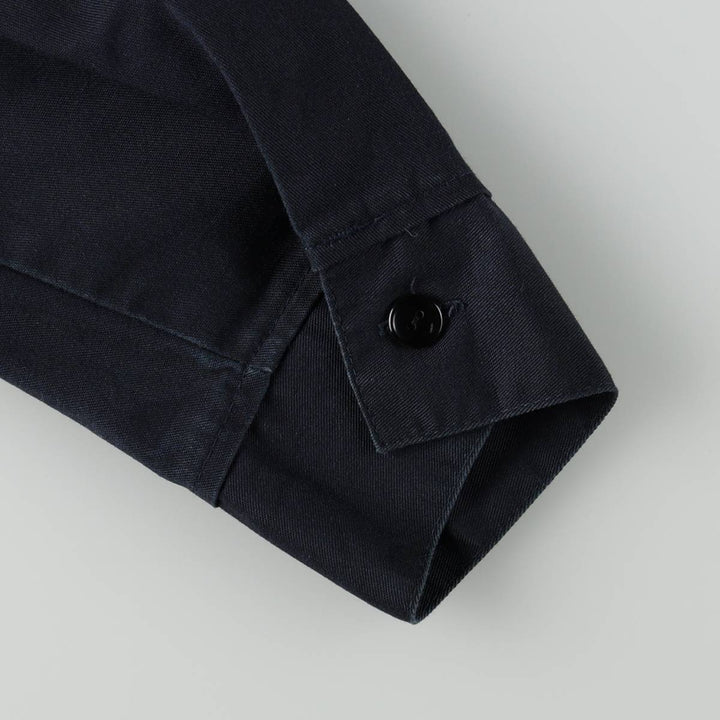 Dickies Eisenhower Work Jacket, Men's Size Medium polyester navy blue type Vintage Second Hand