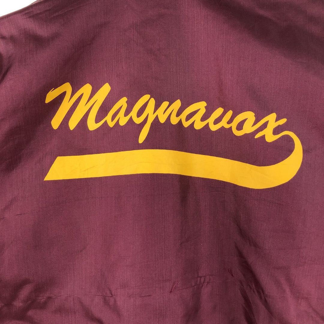 Printed Coach Jacket, Men's Size M (approx.), Vintage unclear burgundy type Vintage Second Hand