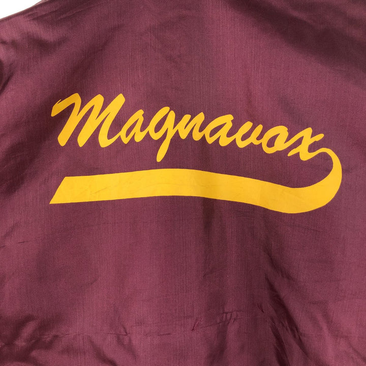 Printed Coach Jacket, Men's Size M (approx.), Vintage unclear burgundy type Vintage Second Hand