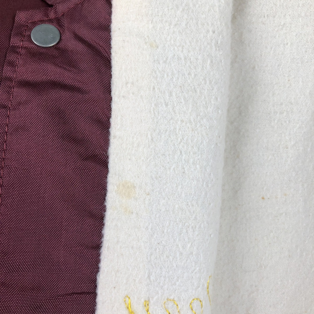 Printed Coach Jacket, Men's Size M (approx.), Vintage unclear burgundy type Vintage Second Hand