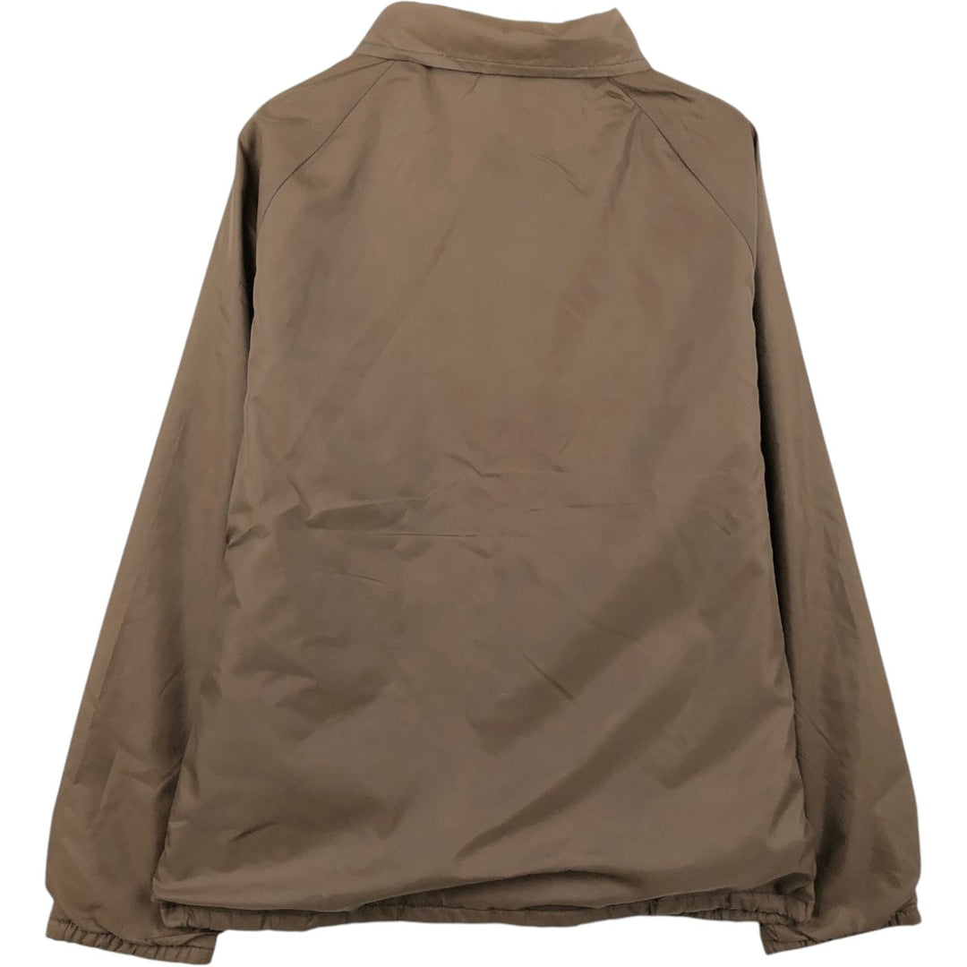 70s-80'S King Louie PRO FIT Coach Jacket, Made in USA, Men's Size L (approx.), Vintage unclear brown type Vintage Second Hand
