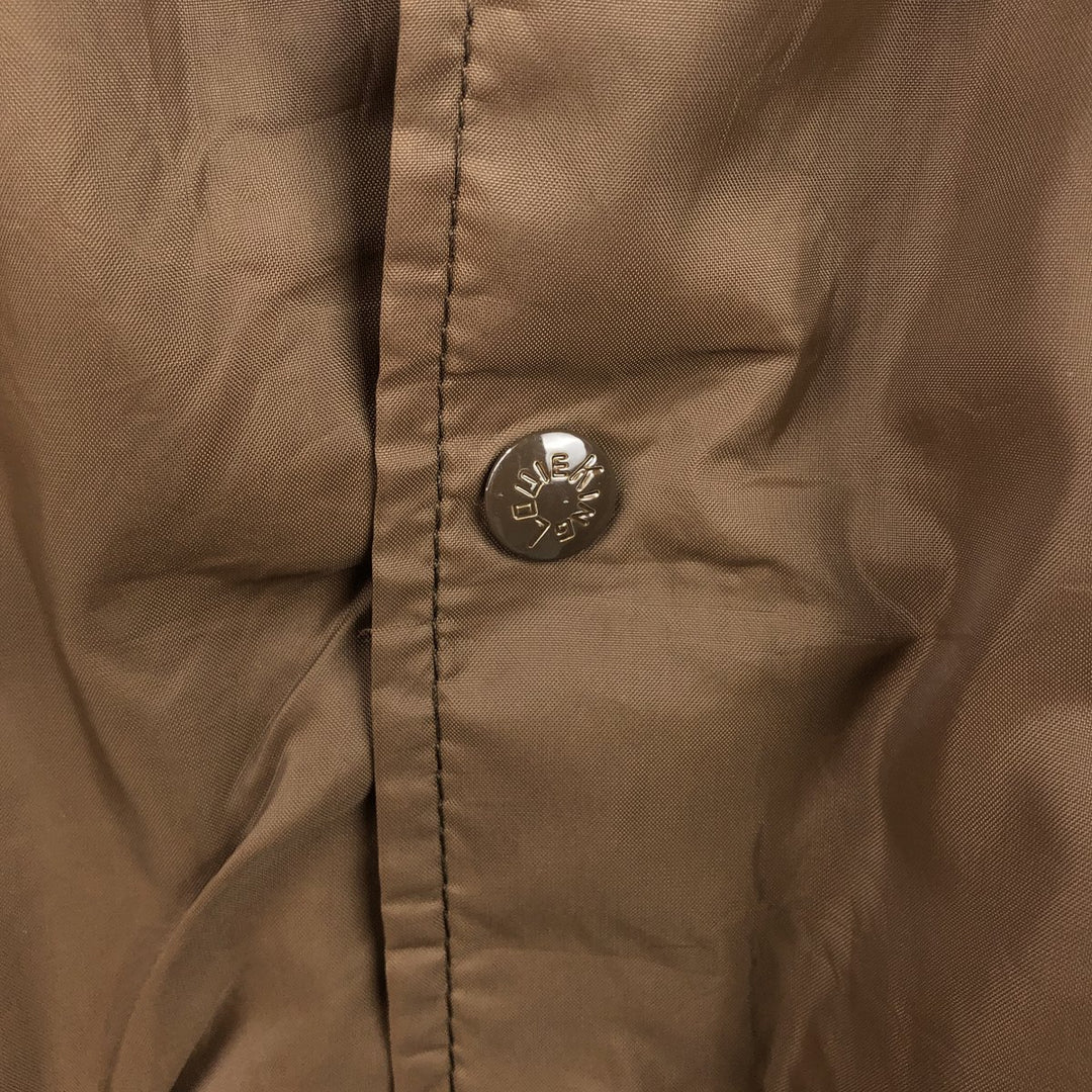 70s-80'S King Louie PRO FIT Coach Jacket, Made in USA, Men's Size L (approx.), Vintage unclear brown type Vintage Second Hand
