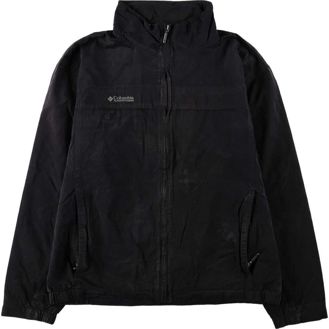 Columbia cotton jacket, men's size L (approx.), 2000s. cotton black type Vintage Second Hand